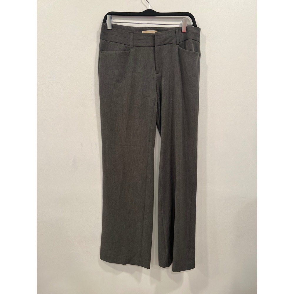 Michael Kors Dress Pants Womens Trousers Grey Wide Leg  Size 4 Office Workwear